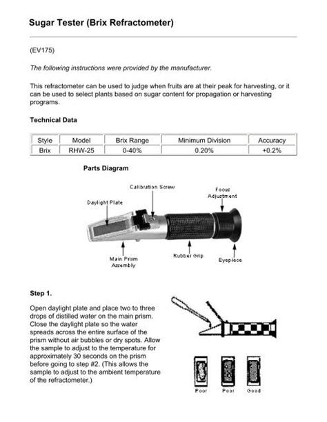 refractometer calibration prism|optical handheld refractometer.